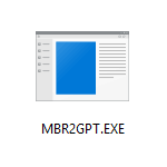 Windows 10 da MBR2GPT yordam dasturi